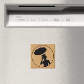 Lady of Ashes Magnet, Goud Magneet (Insitu (Vaatwasser))