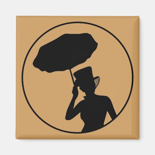 Lady of Ashes Magnet, Goud Magneet (Voorkant)