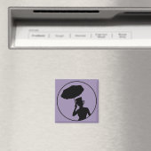 Lady of Ashes Magnet, Paarse Magneet (Insitu (Vaatwasser))