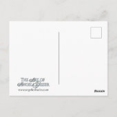 Lady of February Art Nouveau Birthstone Series Briefkaart (Achterkant)