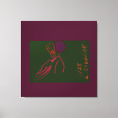 Lady of Grace and Empowerment  Canvas Afdruk (Voorkant)