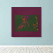 Lady of Grace and Empowerment  Canvas Afdruk (Insitu (Houten vloer))