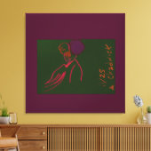 Lady of Grace and Empowerment  Canvas Afdruk (Insitu (Woonkamer))