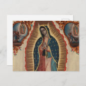 Lady of Guadalupe, 1780, van Sebastian Zalcedo Briefkaart (Voorkant / Achterkant)