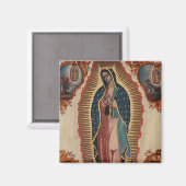 Lady of Guadalupe, 1780, van Sebastian Zalcedo Magneet (Voorkant / Achterkant)