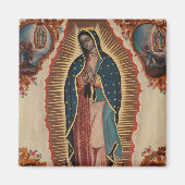 Lady of Guadalupe, 1780, van Sebastian Zalcedo Magneet (Voorkant)