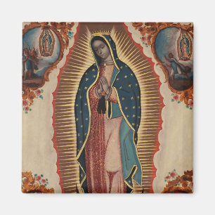 Lady of Guadalupe, 1780, van Sebastian Zalcedo Magneet
