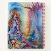 LADY OF LAKE Arthurian Legend Waterverf Notitieboek (Achterkant)