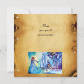 LADY OF LAKE EXCALIBUR Magic and Mystery Parchment Kaart (Achterkant)