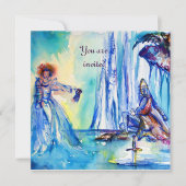 LADY OF LAKE EXCALIBUR Magic and Mystery Parchment Kaart (Voorkant)