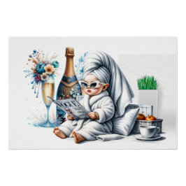 Lady of Leisure Muur Decor Perfect Poster