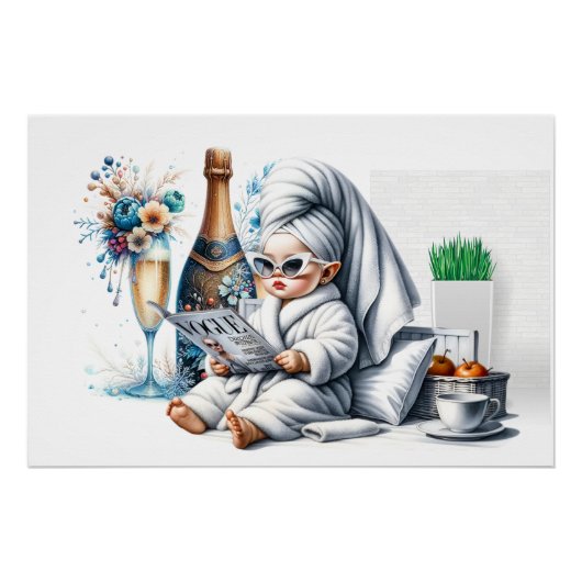 Lady of Leisure Muur Decor Perfect Poster (Voorkant)