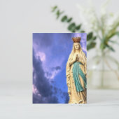Lady of Lourdes Briefkaart (Staand voorkant)