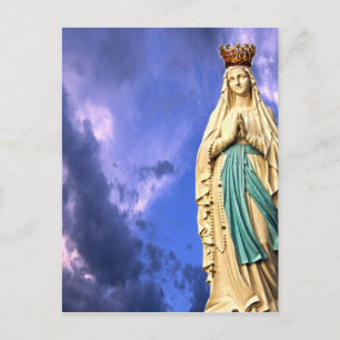 Lady of Lourdes Briefkaart