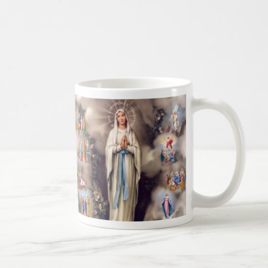 Lady of Lourdes Koffiemok (Rechts)
