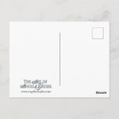 Lady of September Art Nouveau Birthstone Series Briefkaart (Achterkant)