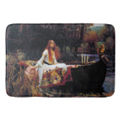 Lady of Shallot op boot Waterhouse Art Bath Mat (Voorkant)