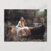 Lady of Shalott Briefkaart (Voorkant)