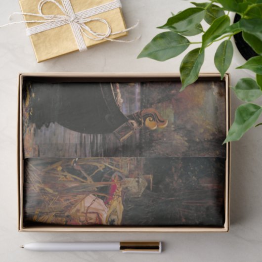 Lady of Shalott John William Waterhouse Tissuepapier (Geschenk)