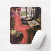 Lady of Shalott Pre-Raphaelite door J. W. Waterhou Muismat (Met muis)