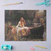 Lady of Shalott van John William Waterhouse Tissuepapier (Craft)