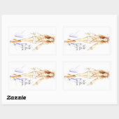 Lady of the Canyon Rechthoekige Sticker (Vel)