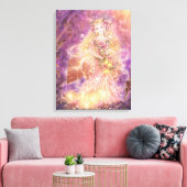 Lady of the Forest Fantasy Art Canvas Print (Insitu (Woonkamer))