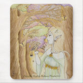 "Lady of the Forest"-mousepad Muismat (Voorkant)