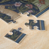 Lady of the Garden - Medieval Grace in Bloom Legpuzzel (Zijkant)