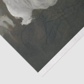 Lady of the Night Alligator Decoupage Tissuepapier (Detail)