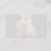 Lady of the Rosary Visitekaartje (Achterkant)