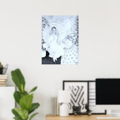    Lady of Tranquility Poster (Thuiskantoor)