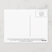 Lady of Victory Briefkaart (Achterkant)