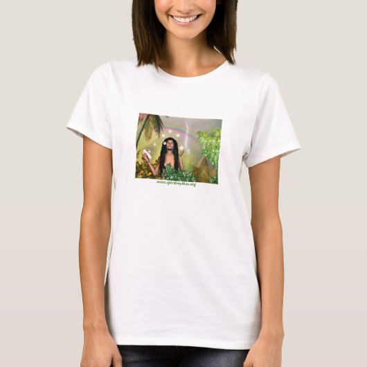 Lady of Wai'ale'ale T-shirt (Voorkant)