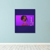 Lady of Wisdom and Vitality Canvas Afdruk (Insitu (Houten vloer))