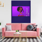 Lady of Wisdom and Vitality Canvas Afdruk (Insitu (Woonkamer))