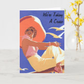 Lady On a Cruise Kaart (Gele Bloem)