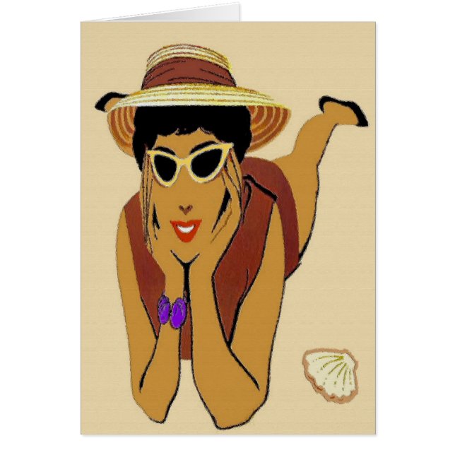 Lady On Beach, The Shore (Voorkant)