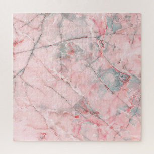 Lady Onyx: roze marmeren textuur. Legpuzzel