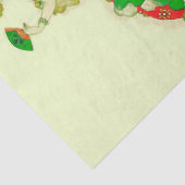 LADY ORANGE EN KLAVERTJE VIER DAGT PARTY TISSUEPAPIER (Detail)