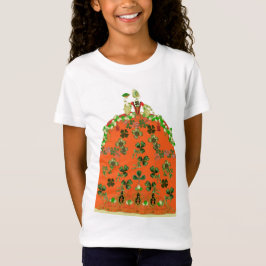 LADY ORANJE EN SHAMROCKS St. Patricks Day Party T-shirt