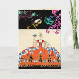 LADY ORANJE MARDI GRAS MASQUERADE BALL MASKS