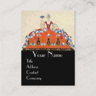 LADY ORANJE MODE COSTUME DESIGNER MAKEUP ARTIST VISITEKAARTJE