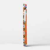 LADY ORANJE MODE COSTUME DESIGNER MONOGRAM Case-Mate iPhone CASE (Achterkant / Links)