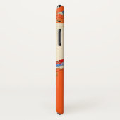 LADY ORANJE MODE COSTUME DESIGNER MONOGRAM Case-Mate iPhone CASE (Achterkant / rechts)