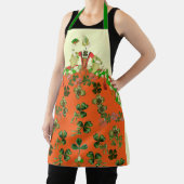 LADY ORANJE, SHAMROCKS St. Patricks Day Mode Schort (Insitu)