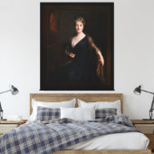 Lady Orr-Lewis van Philip Alexius de László Canvas Afdruk (Insitu (Slaapkamer))