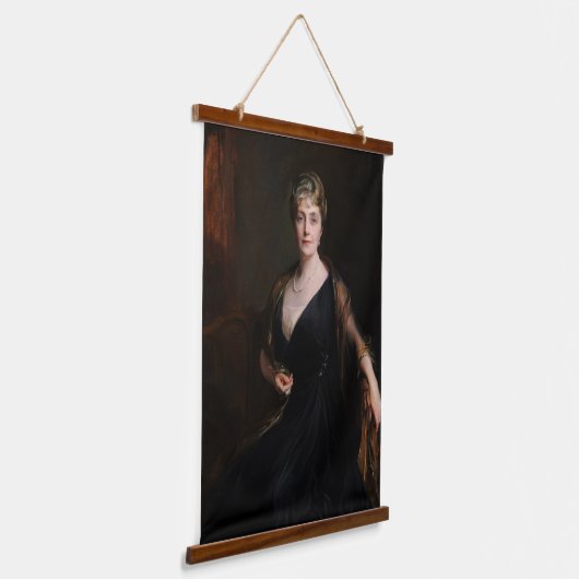 Lady Orr-Lewis van Philip Alexius de László Hangend Wandkleed (Gebogen)