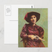  Lady Outlaw Briefkaart (Voorkant / Achterkant)