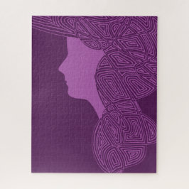 Lady Paars Legpuzzel